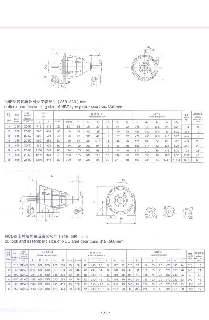 新型NGW行星齿轮减速器